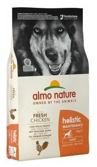Almo Nature корм для взрослых собак крупных пород с курицей (large&chicken)