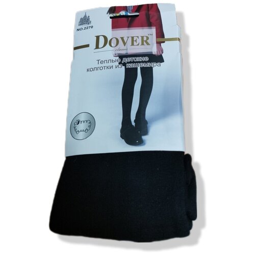 Колготки Dover, 300 den, размер 146, черный колготки dover для девочек классические 300 den утепленные размер 146 черный