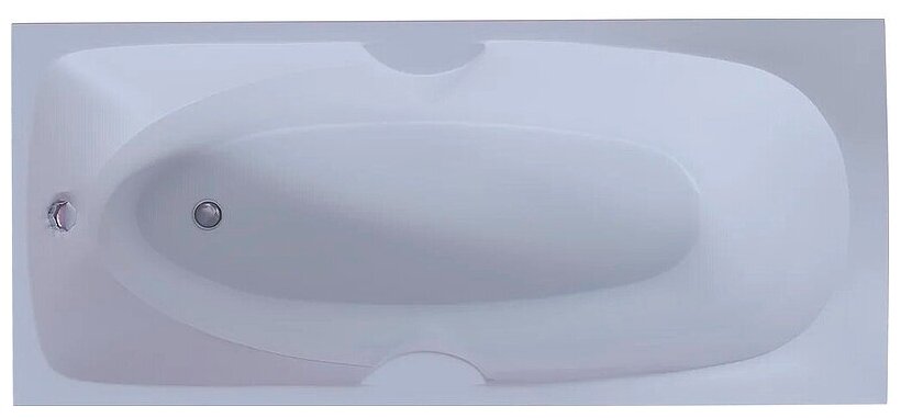 Акриловая ванна Aquatek Европа 180х80 EVR180-0000041 без гидромассажа с фронтальной панелью с каркасом (вклеенный) со слив-переливом (слева)