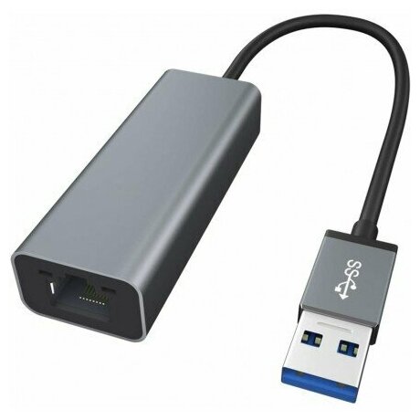 Адаптер переходник USB 3.0 - Gigabit Ethernet RJ45 LAN чип AX 88179 для совместимости с ТВ приставками KS- is