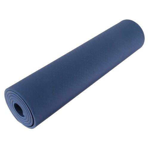 фото Коврик для йоги 183 x 61 x 0.8 см, цвет синий sangh