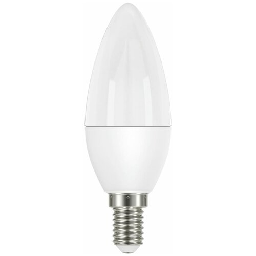 фото Лампа светодиодная lexman candle e14 175-250 в 5 вт матовая 400 лм теплый белый свет