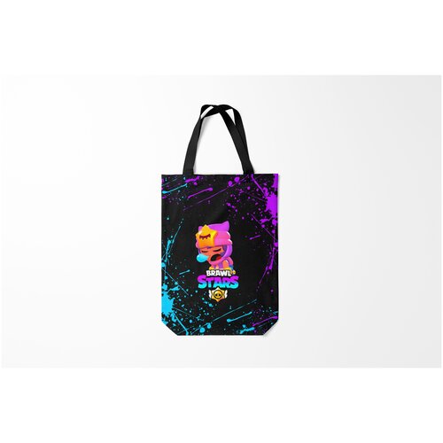 фото Сумка-шоппер / 31х42 см / геймерам / brawl stars sandy burnettie