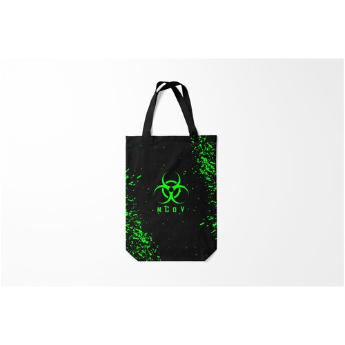 фото Сумка-шоппер / 31х42 см / медицина / все медицинские профессии ncov коронавирус z burnettie