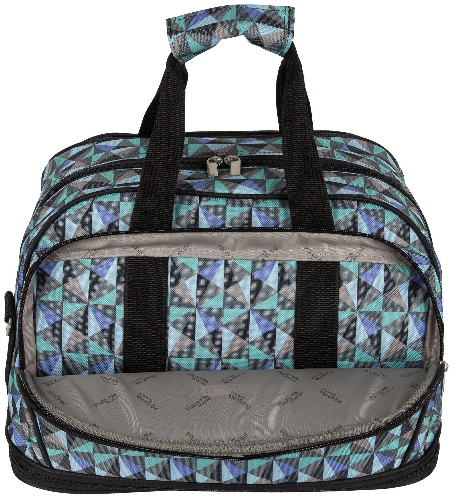 Дорожная сумка трансформер, спортивная сумка POLAR, сумка на плечо,ручная кладь, полиэстер, удобная сумка 44 x 30 x 23 - фотография № 15