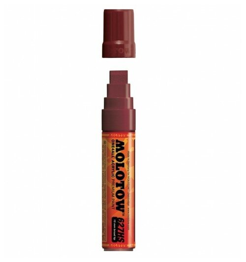 Акриловый маркер Molotow 627HS One4All 627204 (086) бордовый 15 мм