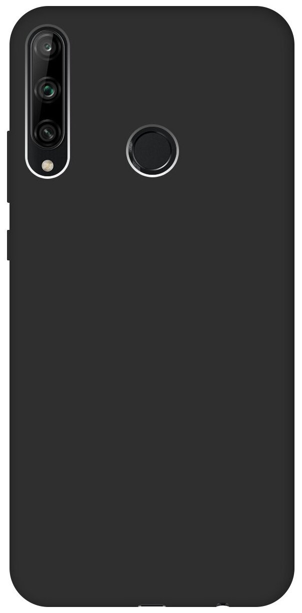 Чехол - накладка Soft Touch для Huawei P40 Lite черный