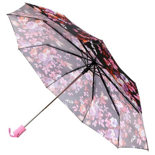 Зонт DripDrop, Женский, 3 слож, полуавтомат, в ассорти. 998 , 1 шт.