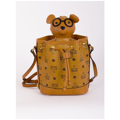 фото Сумка creambear коричневый, размер без размера cream bear