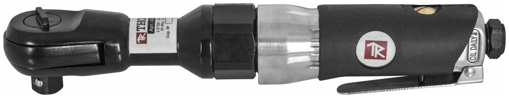 Трещотка пневматическая 1/2"DR, 150 об/мин, 61 Nm Thorvik