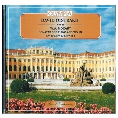 AUDIO CD Моцарт В. А: Сонаты для фортепиано и скрипки