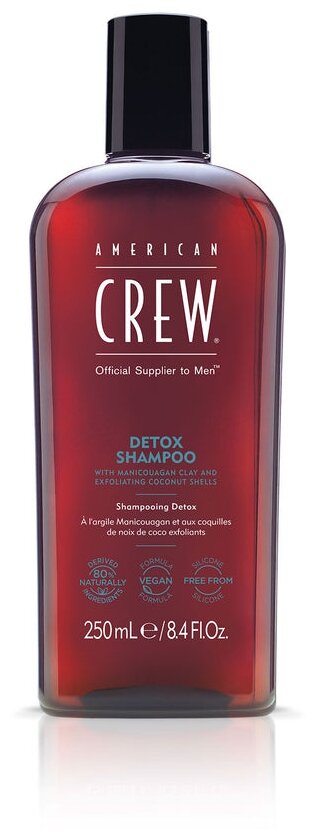 American Crew шампунь Detox Shampoo, 250 мл