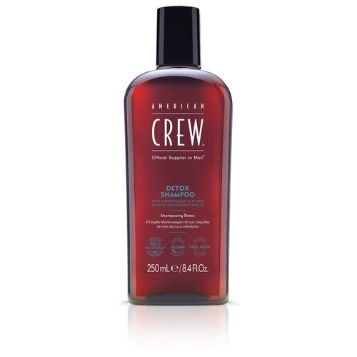 American Crew шампунь Detox Shampoo, 250 мл american crew detox shampoo детокс шампунь 250мл