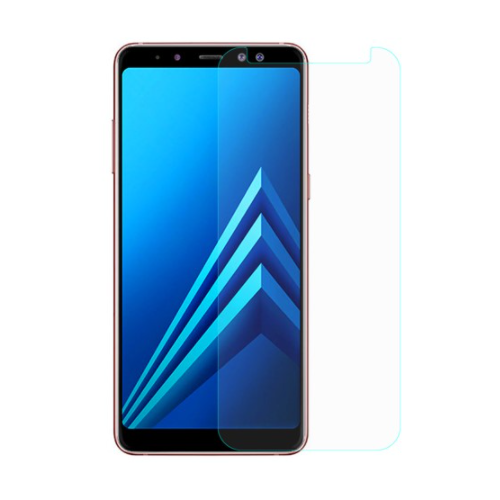 чехол задняя панель накладка бампер mypads черно белый сокол для samsung galaxy a8 plus 2018 sm a730f ds противоударный Защитное стекло на Samsung SM-A730F, Galaxy A8 Plus (2018)