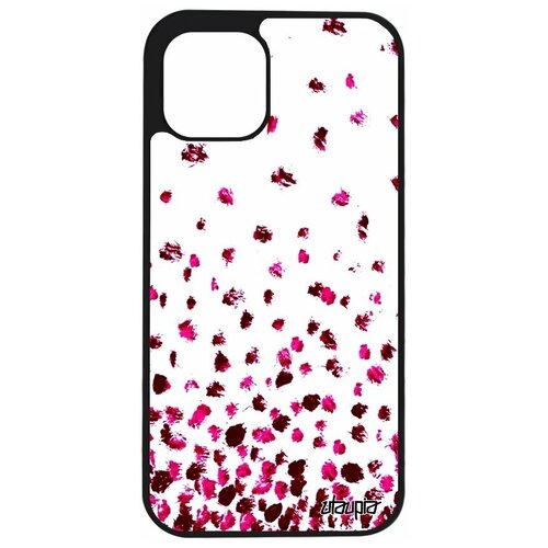 фото Чехол на телефон apple iphone 12 pro, "снег" рисунок лепестки utaupia