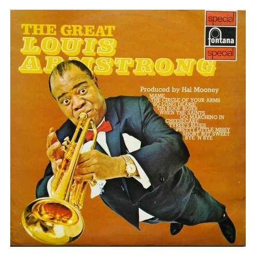 Старый винил, Fontana, LOUIS ARMSTRONG - The Great Louis Armstrong (LP , Used)