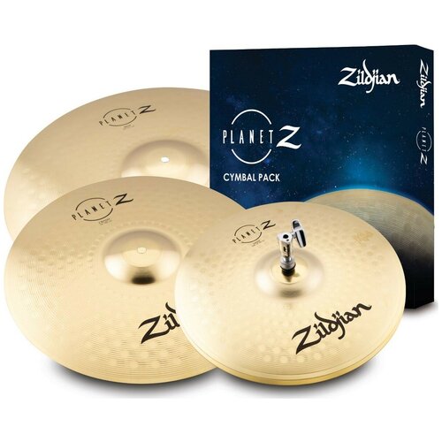 фото Zildjian zp4pk planet z 4 cymbal pack (14/16/20) набор тарелок
