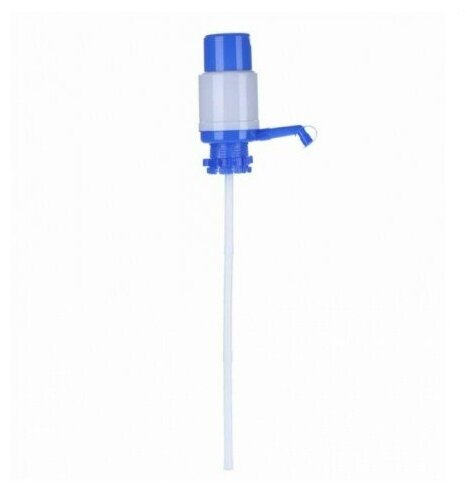 Помпа ручная Drinking Water Pump M HL-03 PU-005 (Синий с белым) - фотография № 4