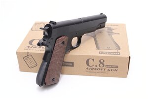 Пистолет игрушечный металлический/пневматический. Модель Colt 1911 Classic C.8