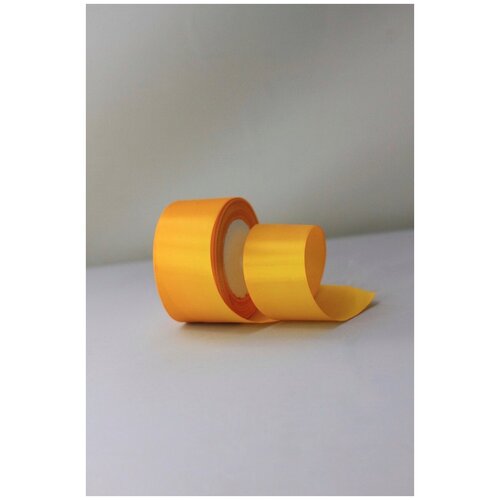 Лента атласная 50 мм темно-оранжевый