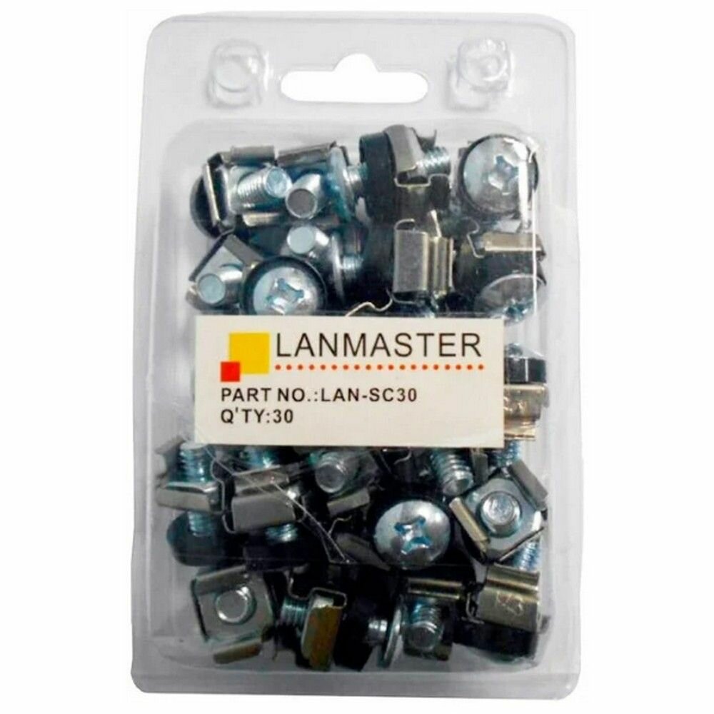 Комплект крепежа Lanmaster (LAN-SC30 ) (упак:30шт)