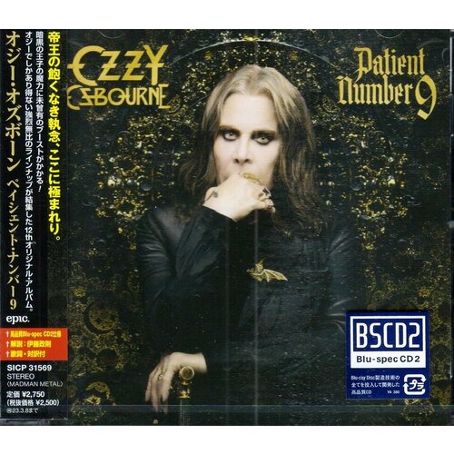 Ozzy Osbourne-Patient Number 9 [Regular Edition] < 2022 Sony Blu-Spec CD Japan (Компакт-диск 1шт)
