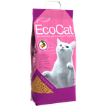 Наполнитель для кошачьего туалета EcoCat древесный 12л 4кг - изображение