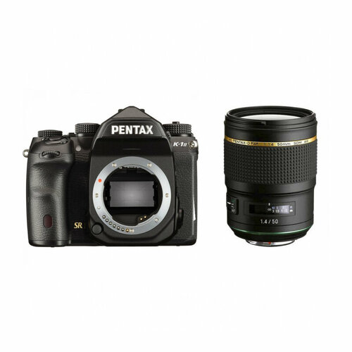 Зеркальный фотоаппарат Pentax K-1 Mark II Body + Объектив Pentax HD FA 50mm f/1.4 SDM AW