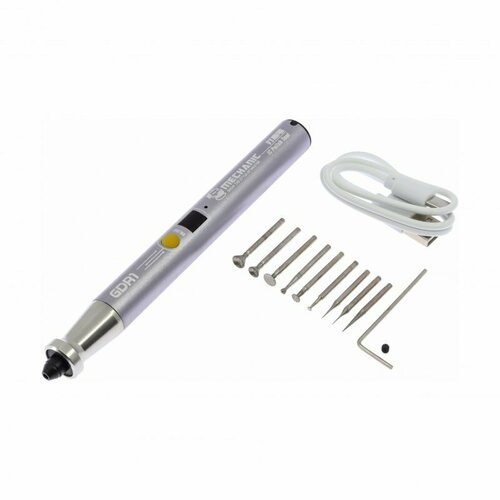 Беспроводная полировальная ручка-гравер Mechanic GDR1 набор кистей для макияжа глаз 7 сменных насадок 1 ручка