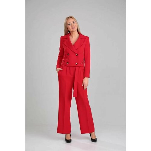 Костюм классический Gamma, размер 44, красный мужской утепленный тонкий двубортный костюм брюки модный красивый деловой костюм костюм двойка для жениха костюм двойка 2023
