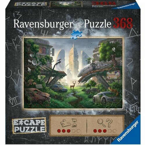 Пазл-квест Ravensburger 368 Опустошенный город, арт.17279