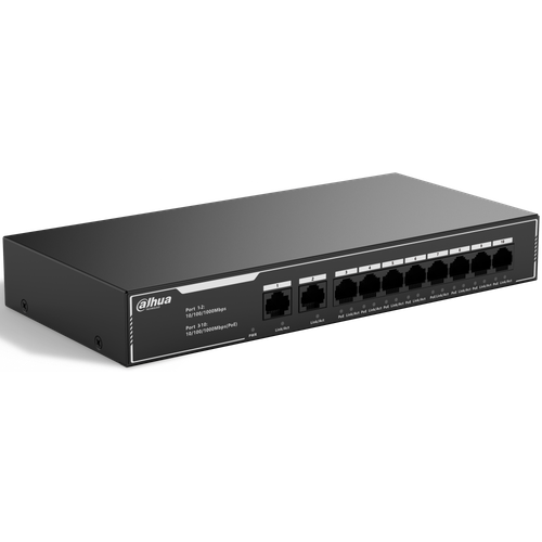 Коммутатор свитч Dahua DH-SG1010LP 6630₽
