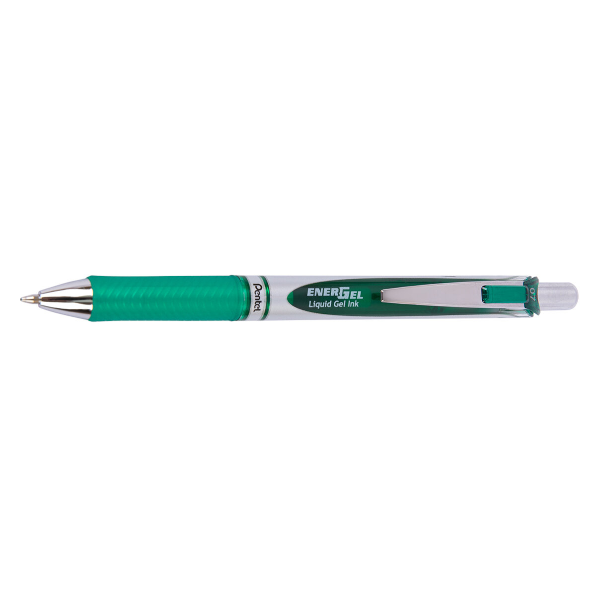 Ручка гелевая "Pentel" Energel d 0.7 мм BL77-DO, зелёная