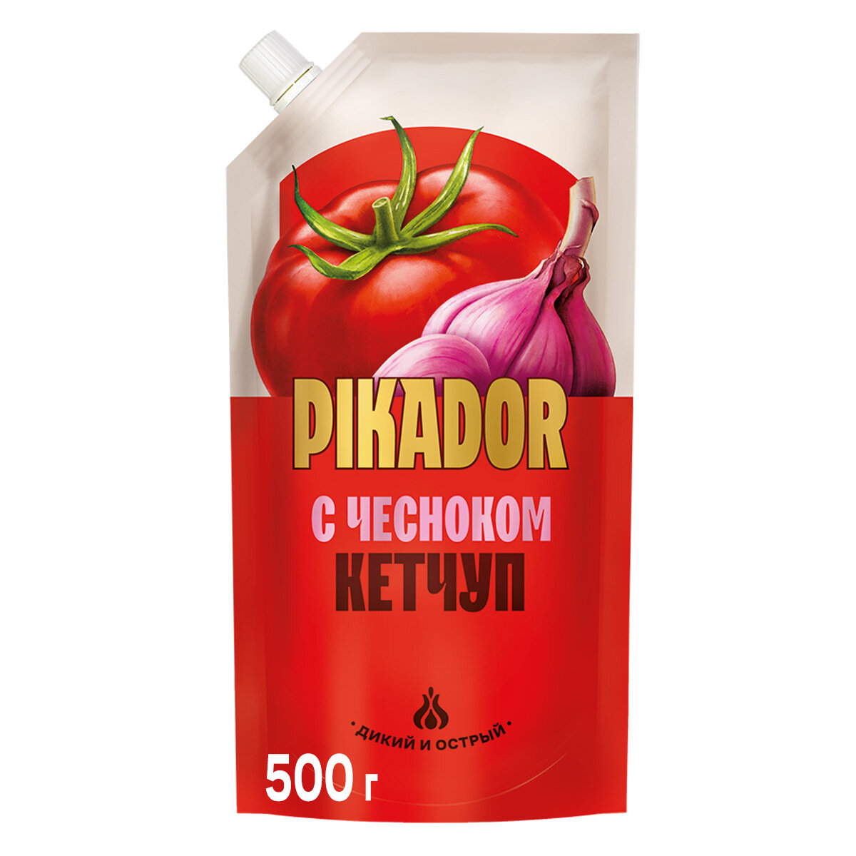 Pikador - кетчуп Чесночный, 500 гр.