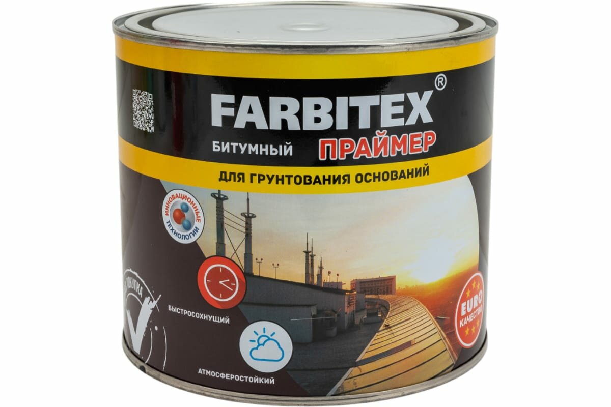 праймер Farbitex битумный 1,7кг, арт.4300003450 - фото №6