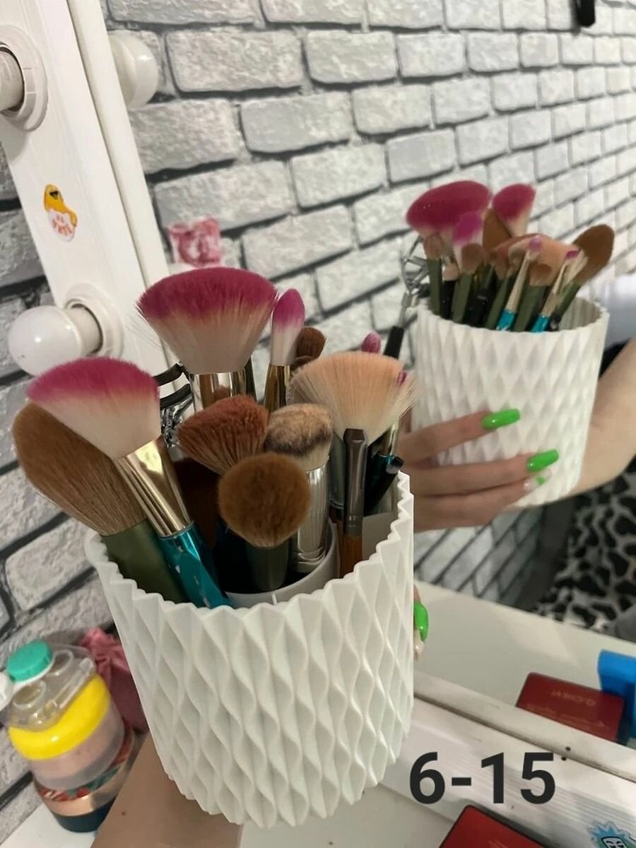 фото Органайзер для канцелярии под карандаши подставка расчесок