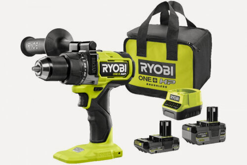 Изображение товара Дрель-шуруповерт Ryobi бесщеточная ударная RPD18X-242S 18В 5133005283