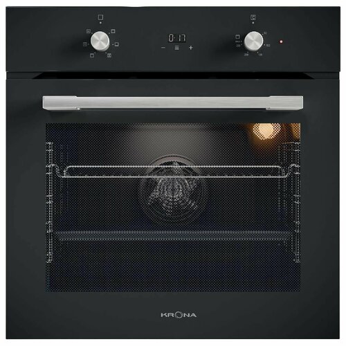 Электрический духовой шкаф KRONA MAGNETE 60 BL черный 4089000₽