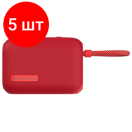 Комплект 5 штук Акустическая система Honor Choice MusicBox M1 Red VNA-00 5504AAEL 2258500₽
