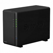 Synology Дисковый массив Synology DS218Play Сетевое хранилище 2xHDD Hot Plug, SATA(3,5'), DC1,4GhzCPU/1Gb/RAID0,1/ 2xUSB3.0/1GigEth/iSCSI/2xIPcam(upto15)/1xPS