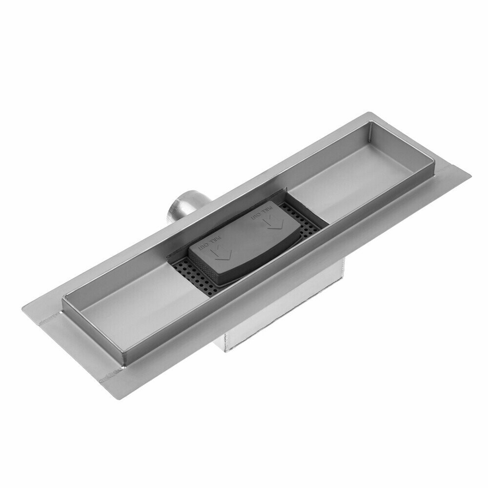 Трап для душа Ore Drain H3 универсальный затвор 300 мм нержавеющая сталь - фото №13