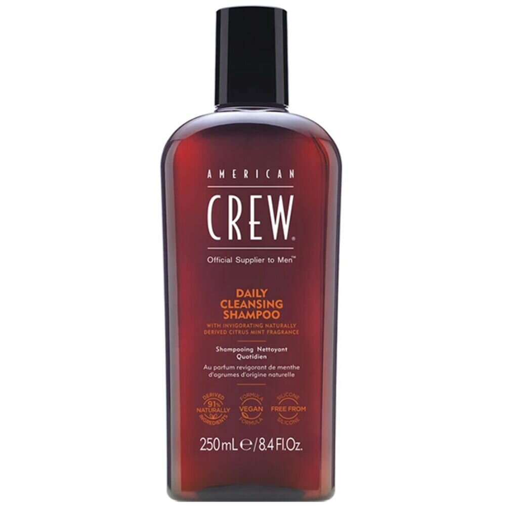 American Crew Ежедневный очищающий шампунь Daily Cleansing Shampoo, 250 мл.