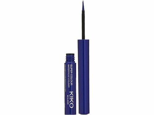 Жидкая водостойкая подводка для глаз KIKO MILANO SUPER COLOUR WATERPROOF EYELINER