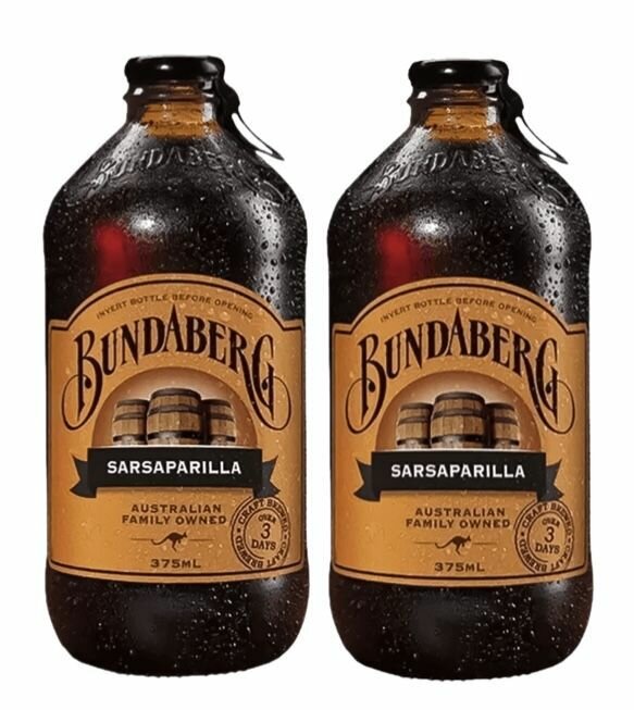 Напиток газированный Bundaberg Sarsaparilla (Австралия) 375 мл х 2 шт