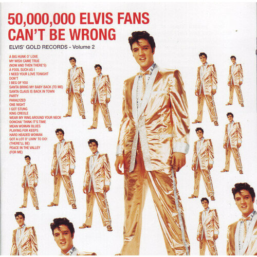 audiocd elvis presley 50 000 000 elvis fans can t be wrong elvis gold records volume 2 cd compilation remastered AudioCD Elvis Presley. 50,000,000 Elvis Fans Can't Be Wrong (Elvis' Gold Records - Volume 2 ) (CD, Compilation, Remastered)