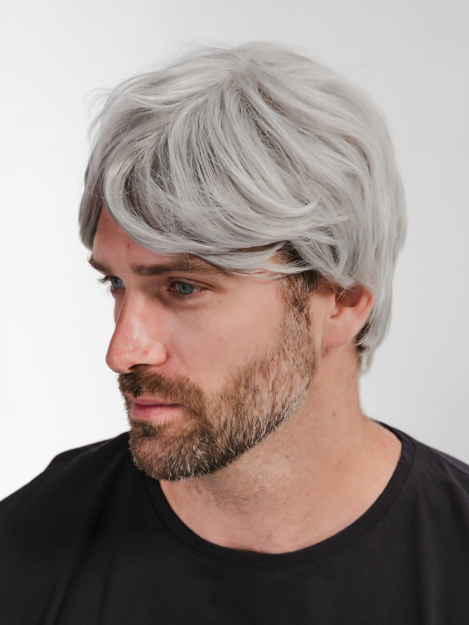 Парик мужской седой — фото 1