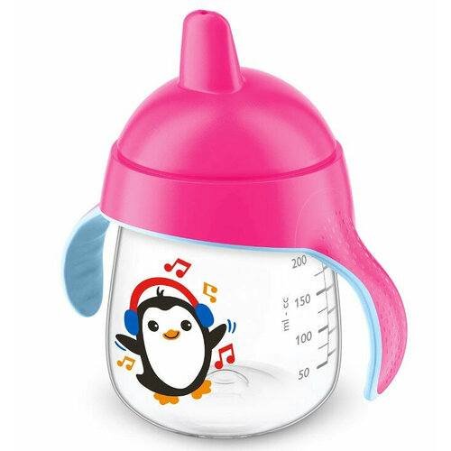 Поильник-непроливайка Philips AVENT SCF75300 красный 260 мл 1790₽