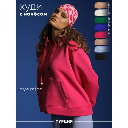 фото Худи luiggi fenzo, размер s, , фуксия