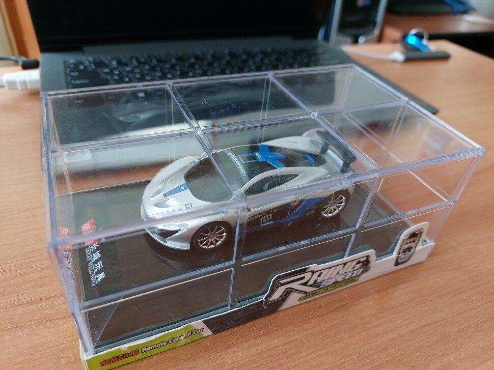 Мини-гоночный автомобиль 1:43, remote control Racer - 2229 NQD 2229-SILVER