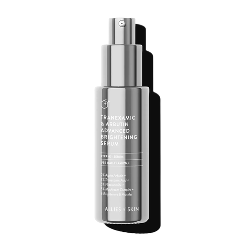 Allies of Skin Осветляющая сыворотка с транексамовой кислотой и арбутином Tranexamic & Arbutin Advanced Brightening Serum 30 мл.